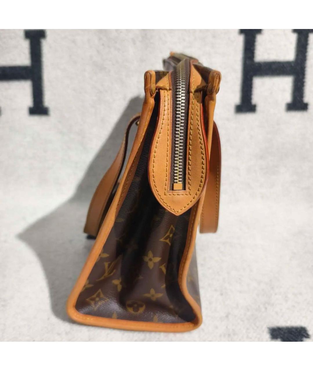 LOUIS VUITTON Коричневая сумка тоут, фото 4