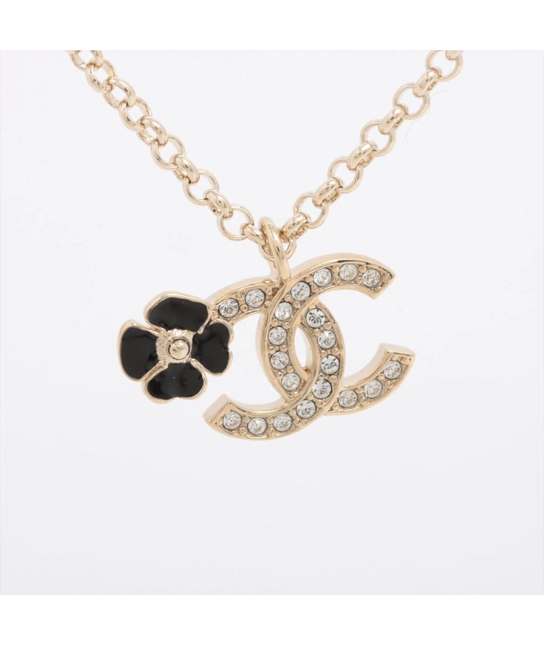 CHANEL Золотая металлическая подвеска, фото 5