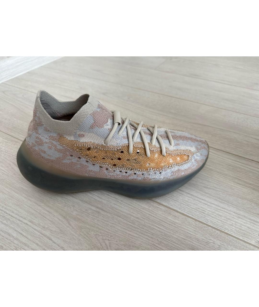 ADIDAS YEEZY Мульти текстильные кроссовки, фото 6