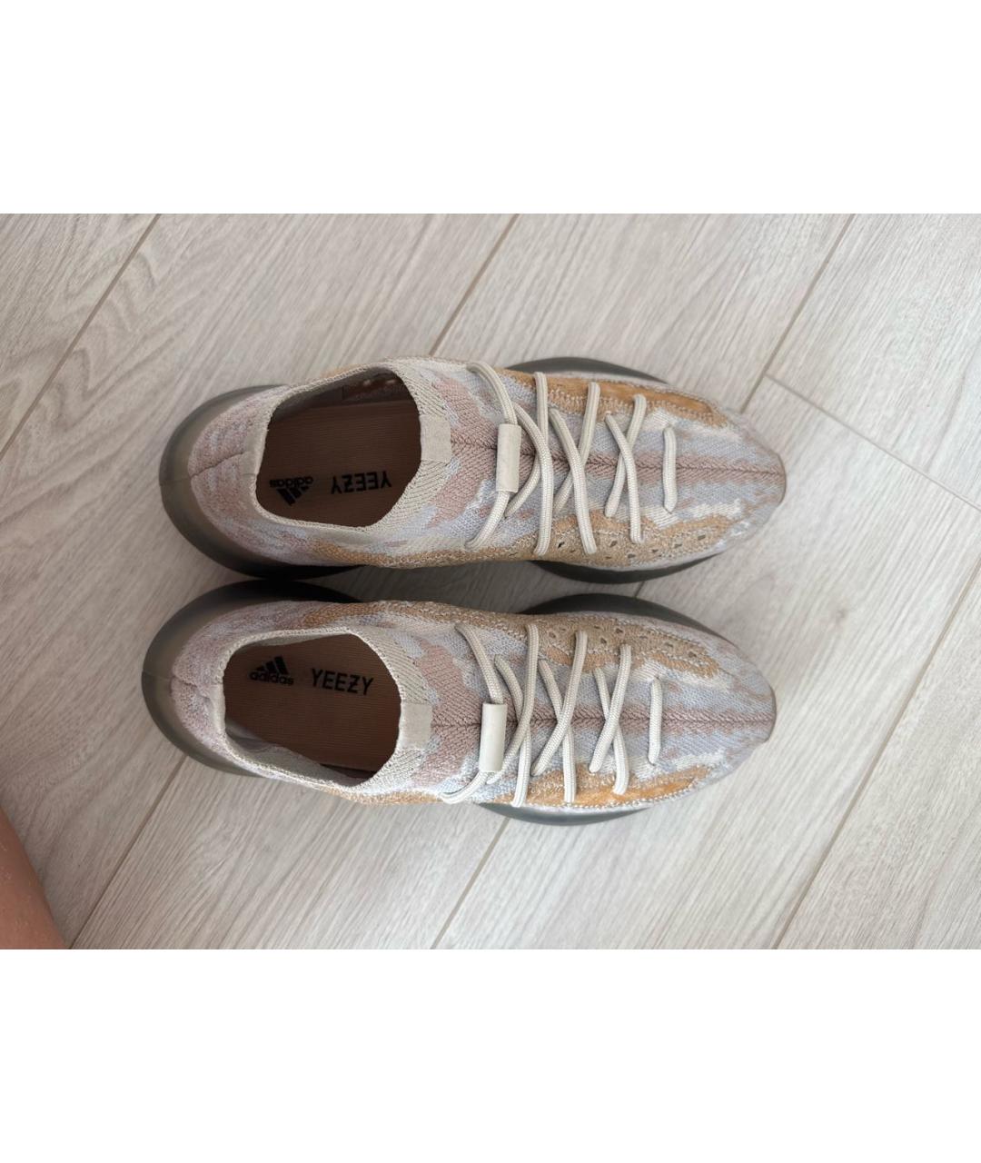 ADIDAS YEEZY Мульти текстильные кроссовки, фото 3