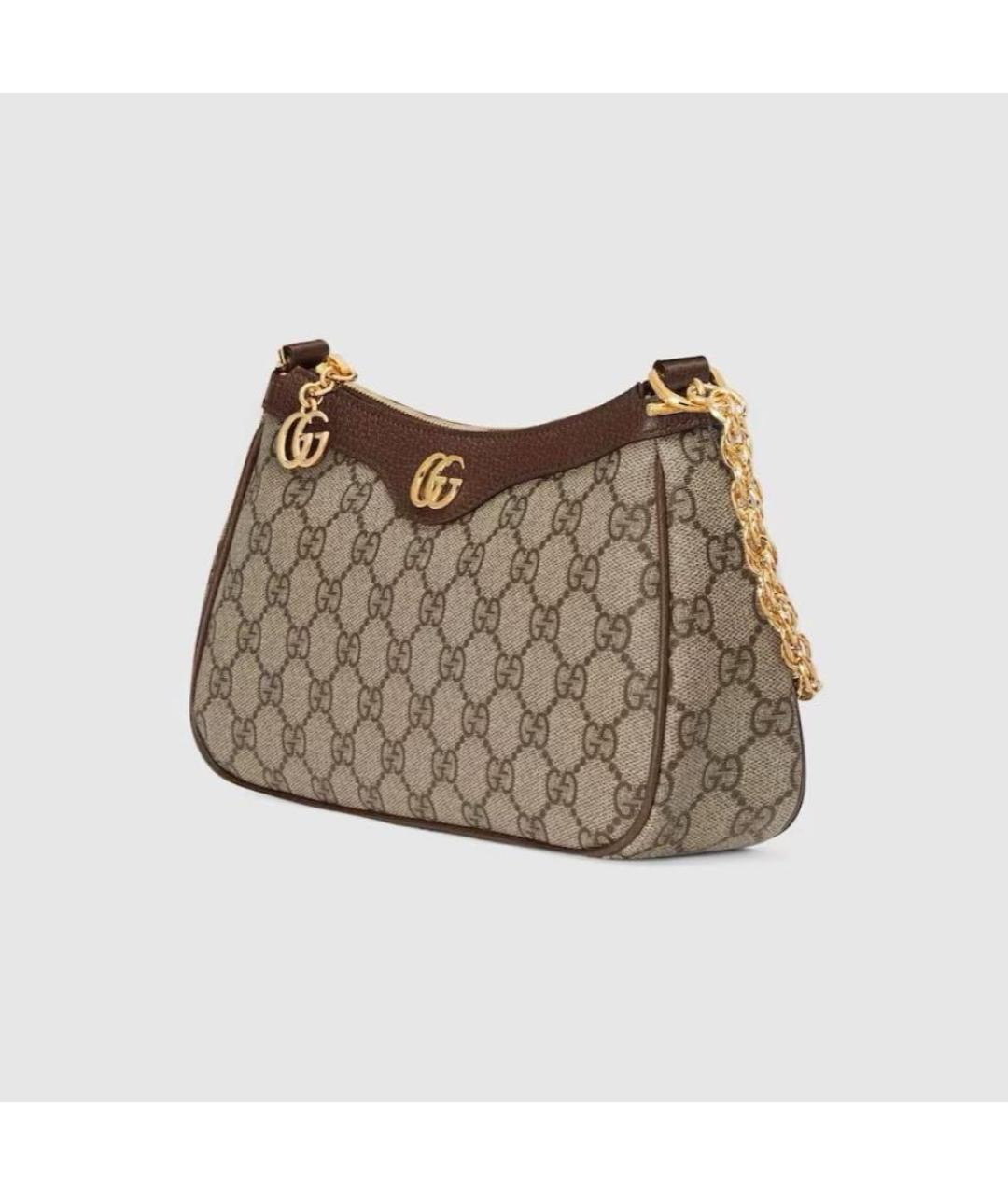 GUCCI Бежевая сумка с короткими ручками, фото 3