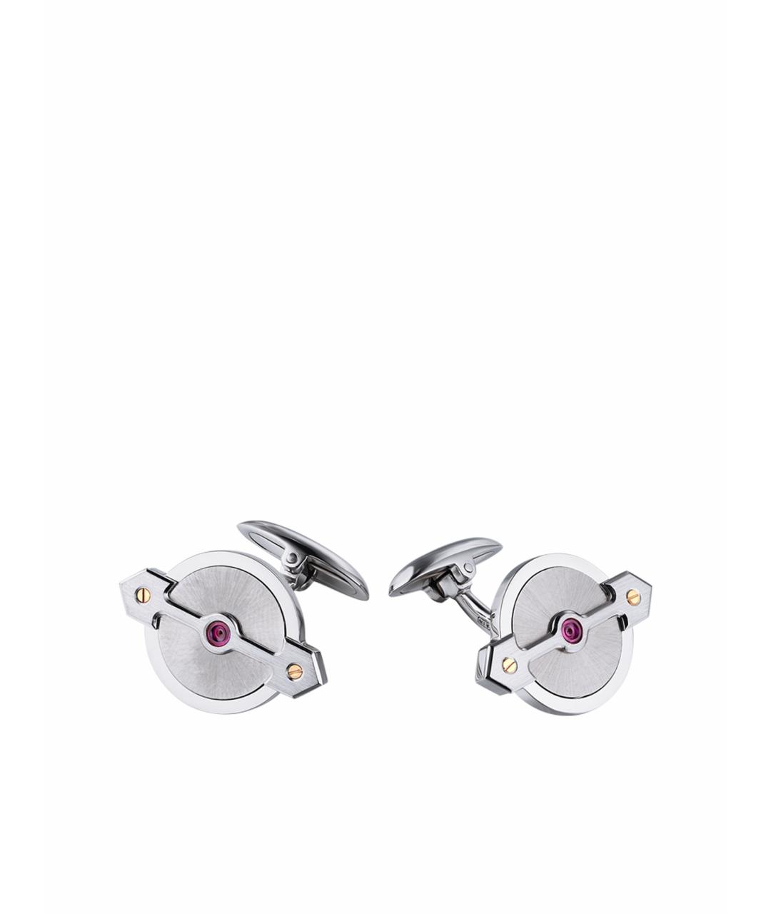GIRARD PERREGAUX Запонки из белого золота, фото 1