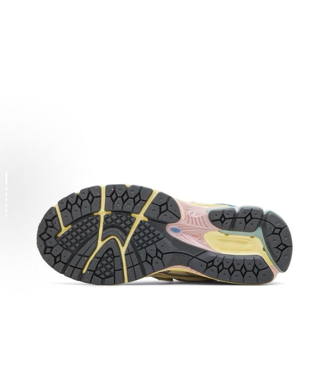 NEW BALANCE Серые текстильные низкие кроссовки / кеды, фото 8