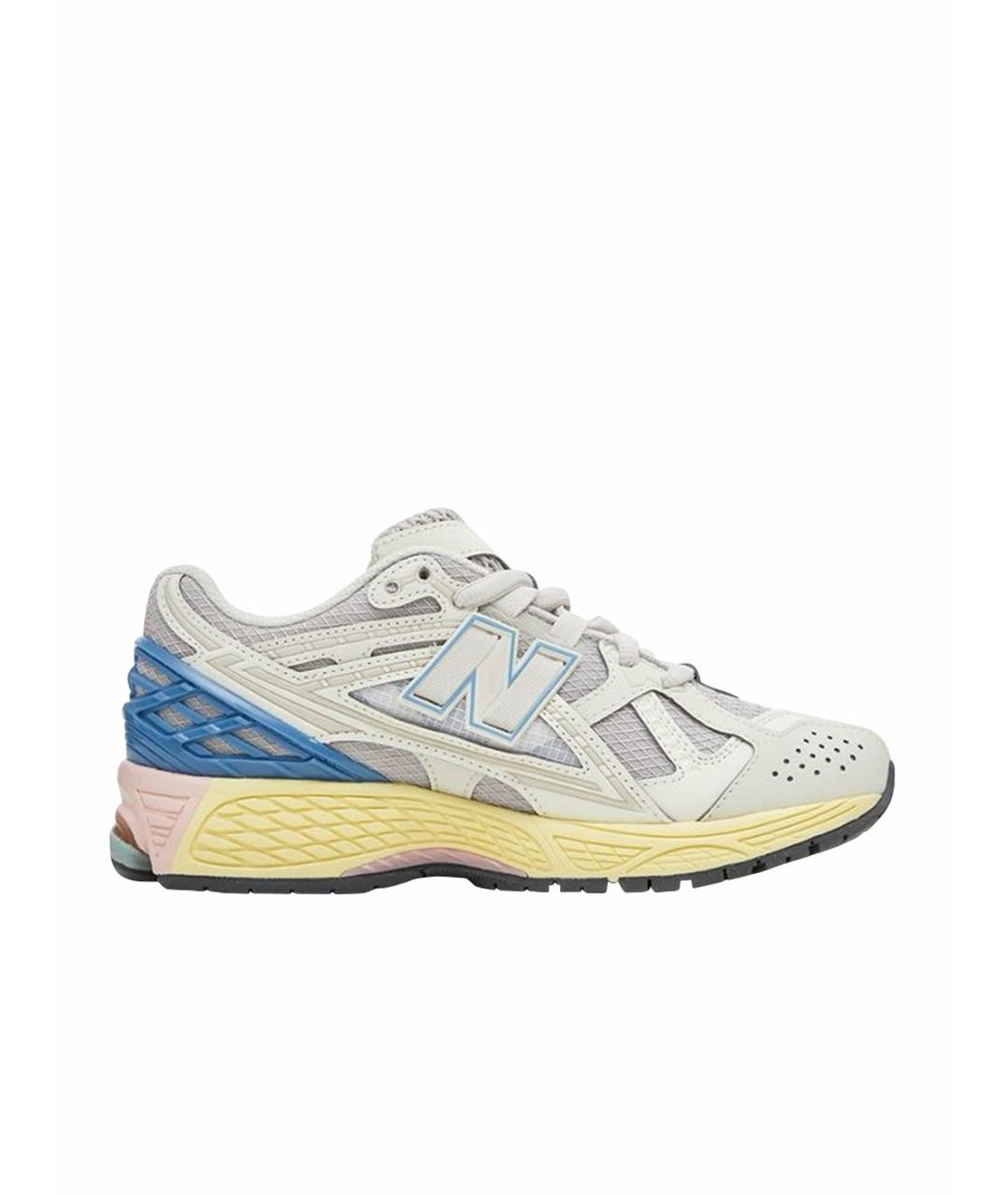 NEW BALANCE Серые текстильные низкие кроссовки / кеды, фото 9