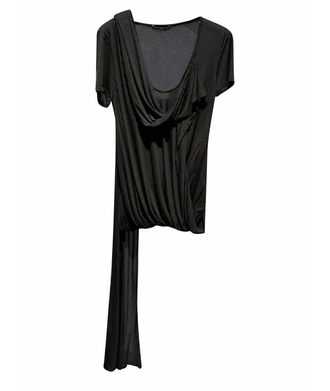 ALEXANDER MCQUEEN Черная футболка, фото 1