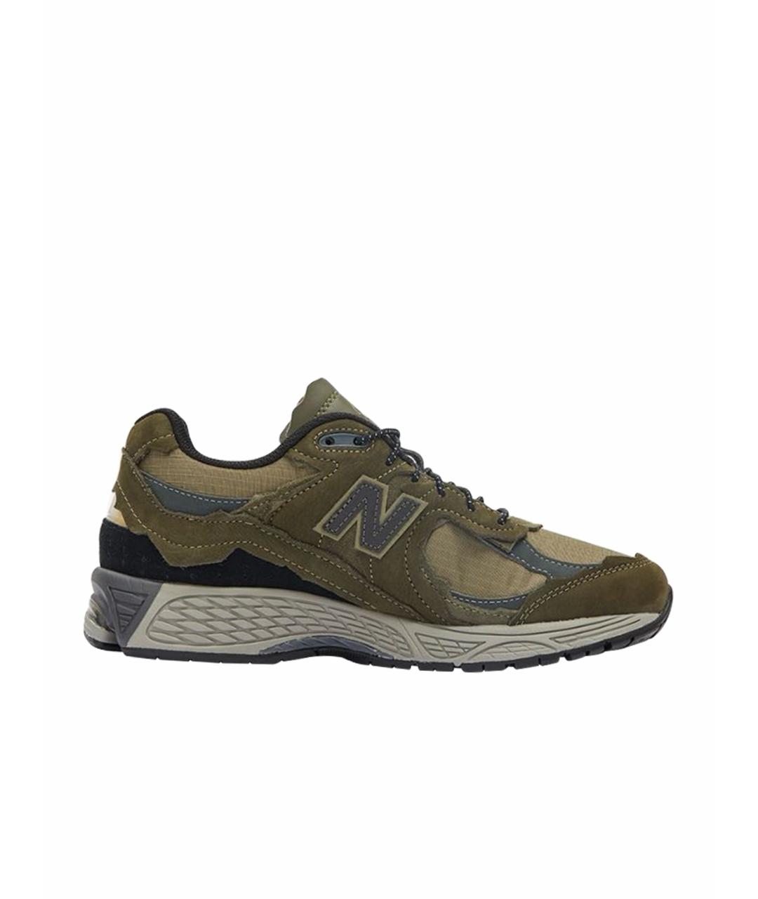 NEW BALANCE Хаки замшевые низкие кроссовки / кеды, фото 8