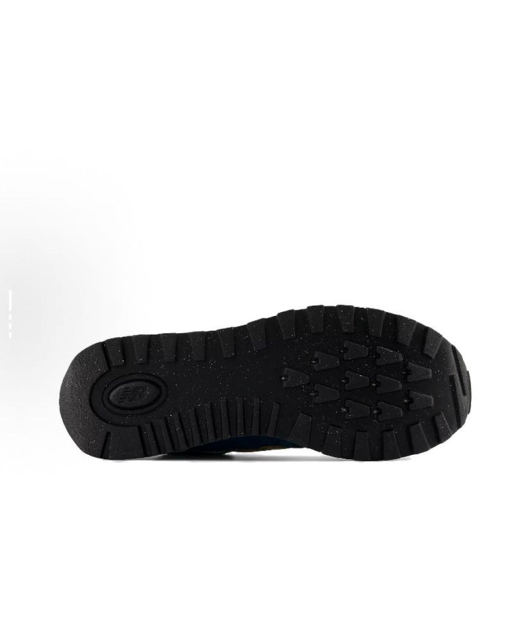 NEW BALANCE Синие замшевые низкие кроссовки / кеды, фото 6