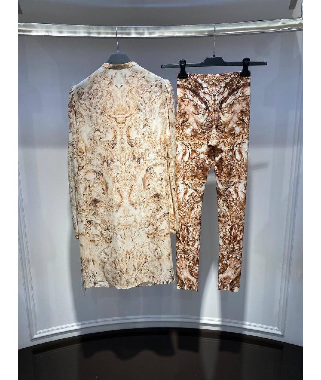 ALEXANDER MCQUEEN Бежевый костюм с брюками, фото 2