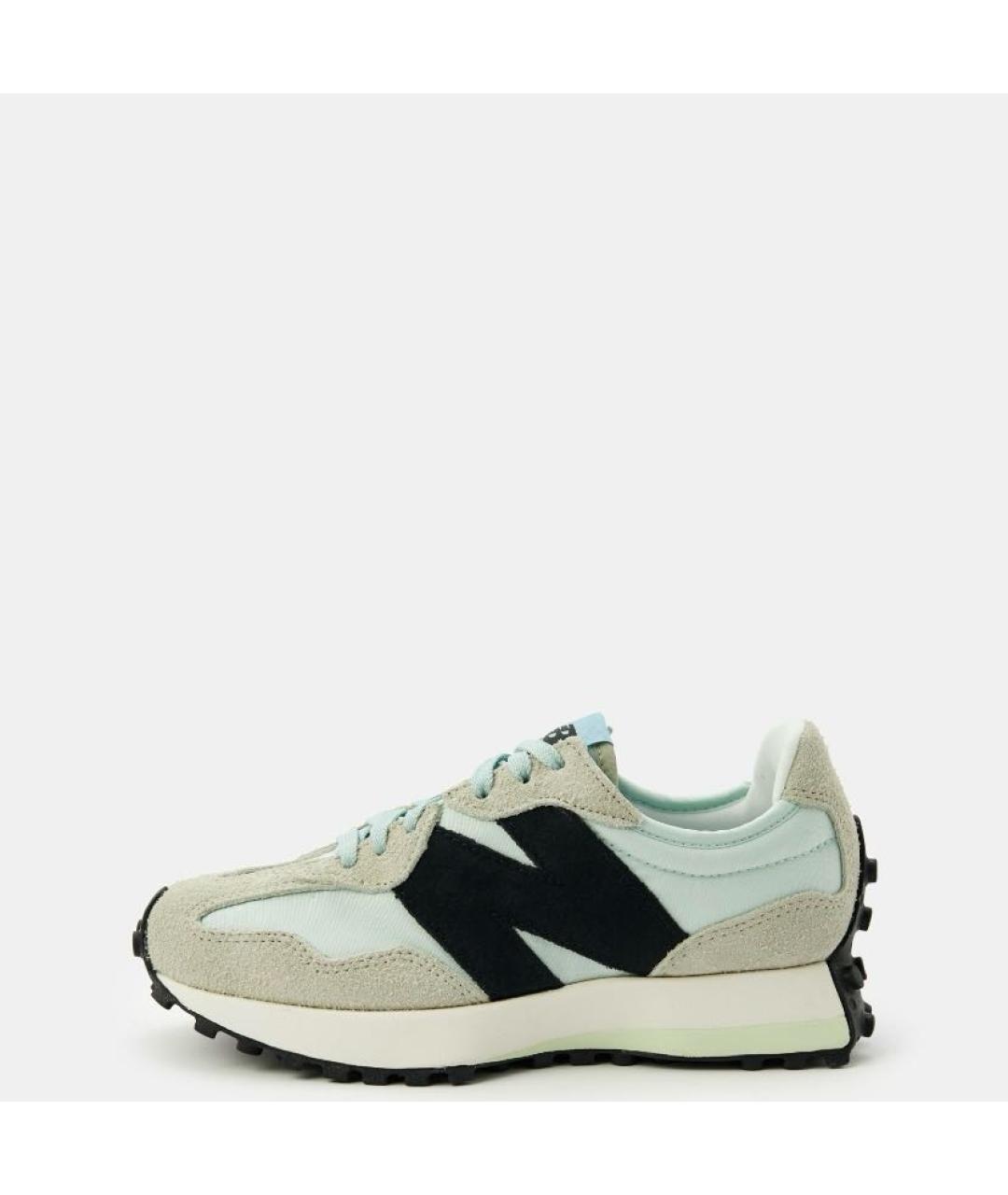 NEW BALANCE Бежевые замшевые низкие кроссовки / кеды, фото 2