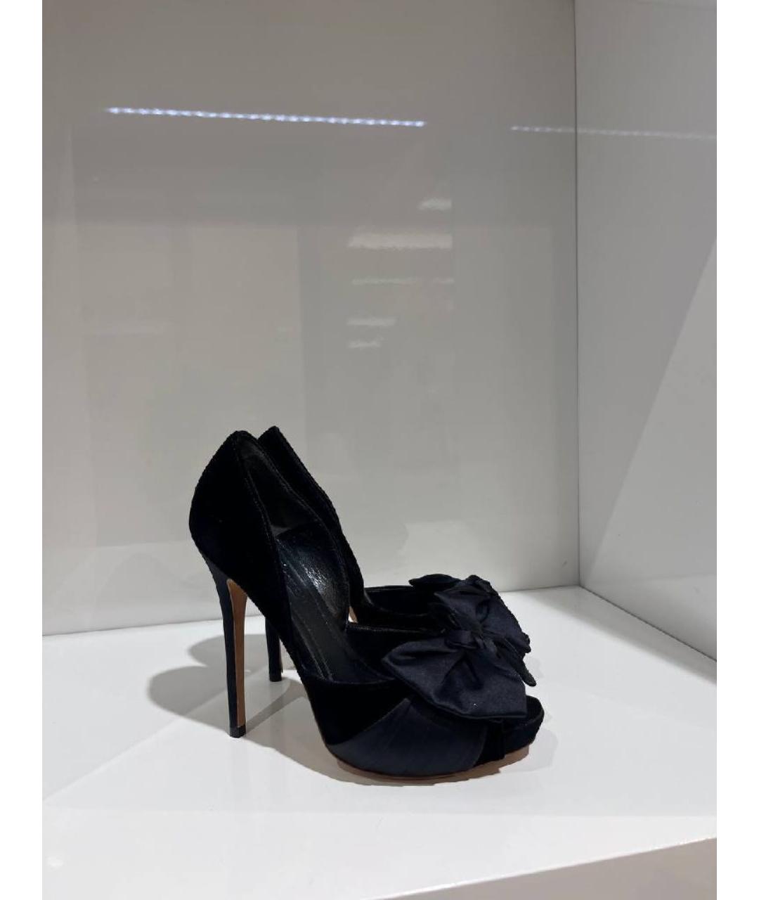 ALEXANDER MCQUEEN Черные туфли, фото 3