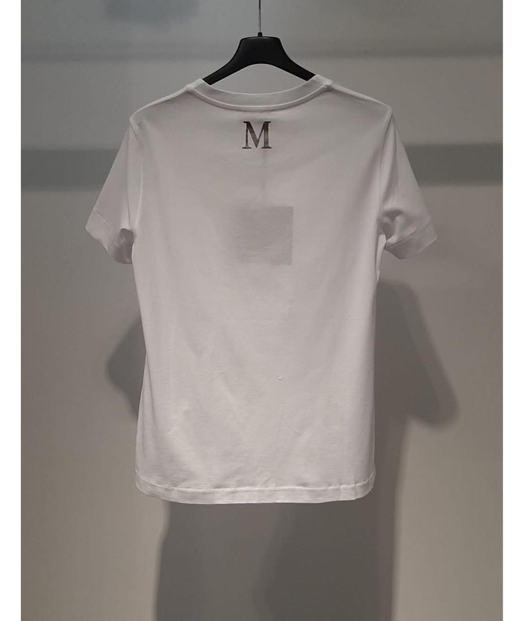 'S MAX MARA Белая футболка, фото 2