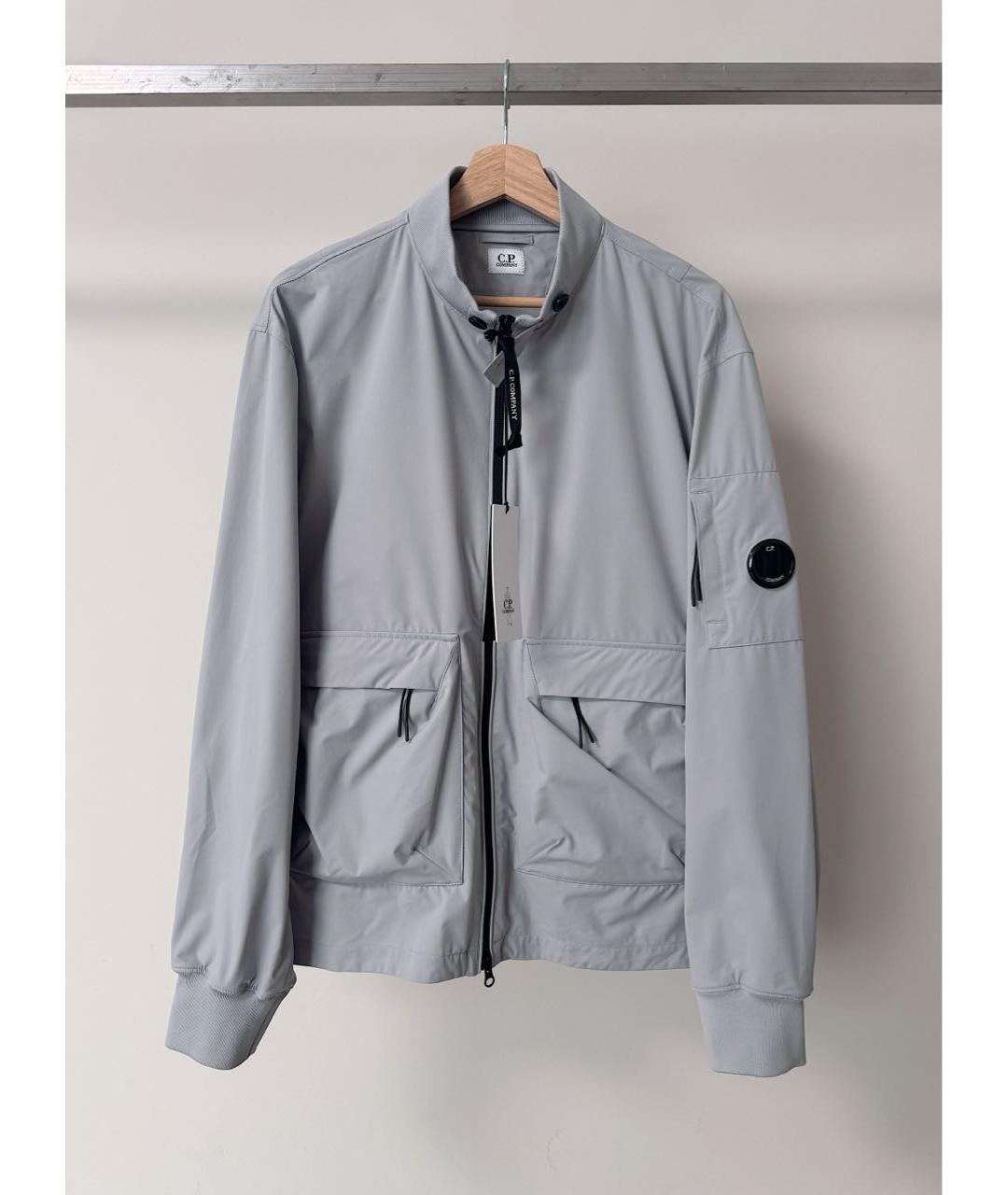 CP COMPANY Серая полиэстеровая куртка, фото 5