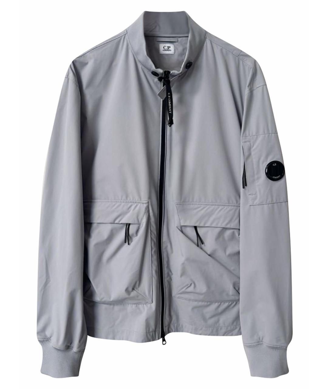 CP COMPANY Серая полиэстеровая куртка, фото 1