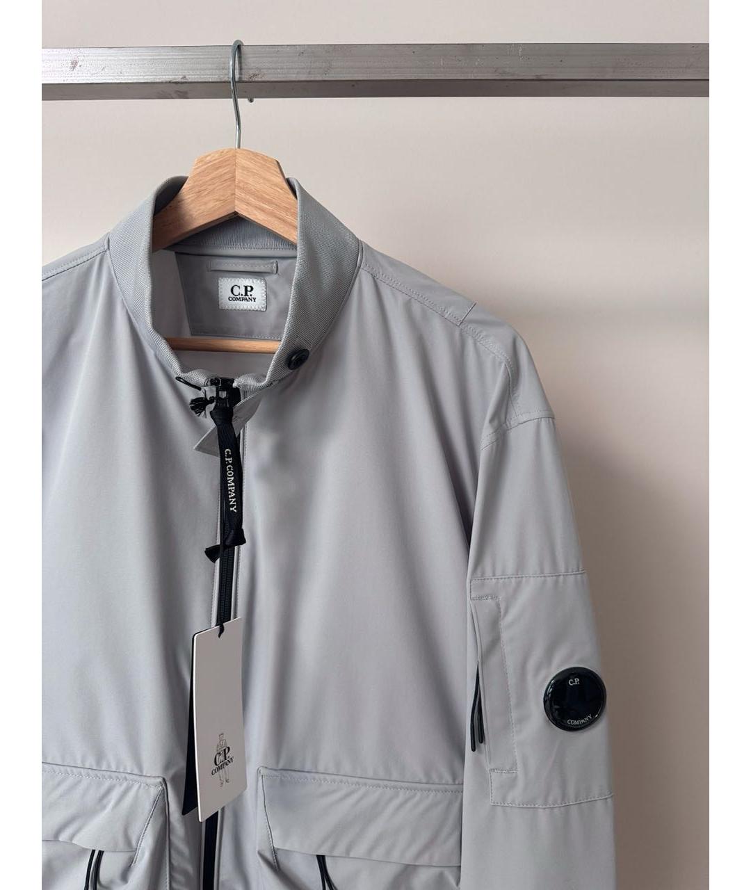 CP COMPANY Серая полиэстеровая куртка, фото 2