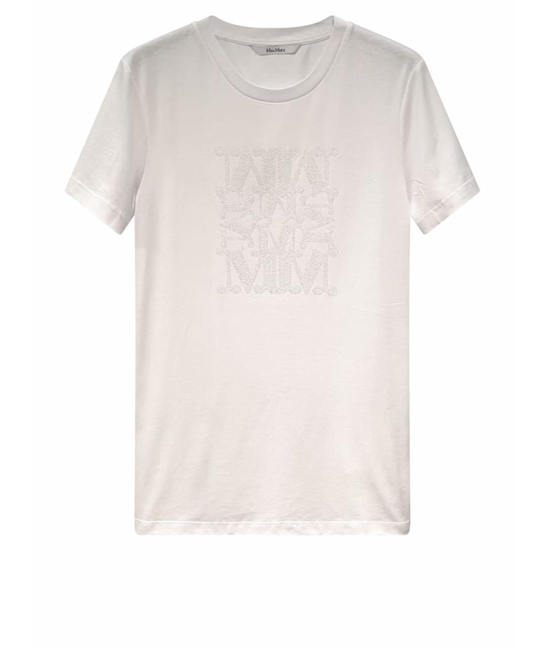 'S MAX MARA Белая футболка, фото 1