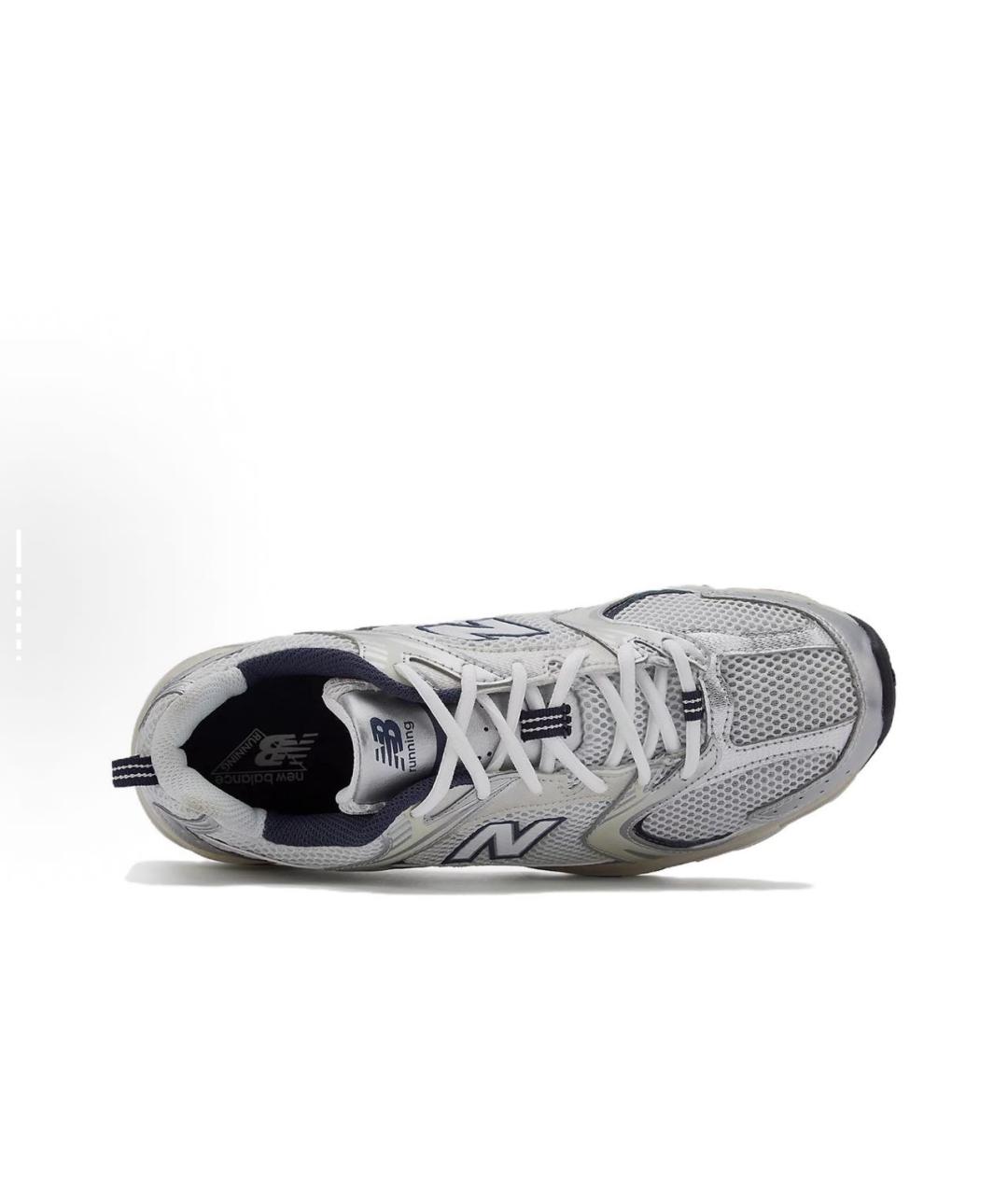 NEW BALANCE Серые низкие кроссовки / кеды, фото 3