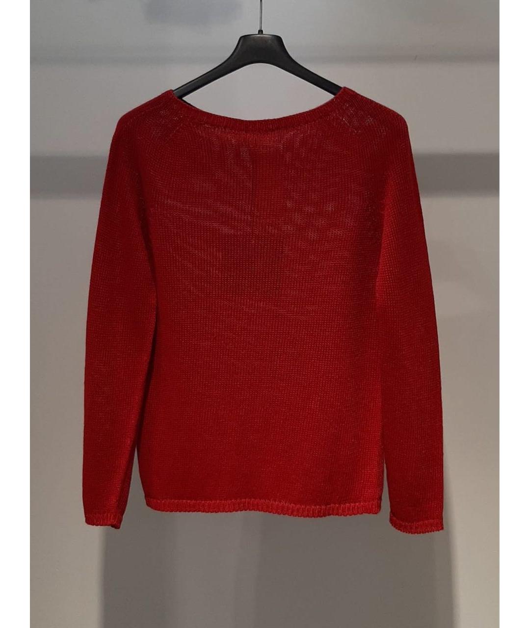 'S MAX MARA Красный джемпер / свитер, фото 2
