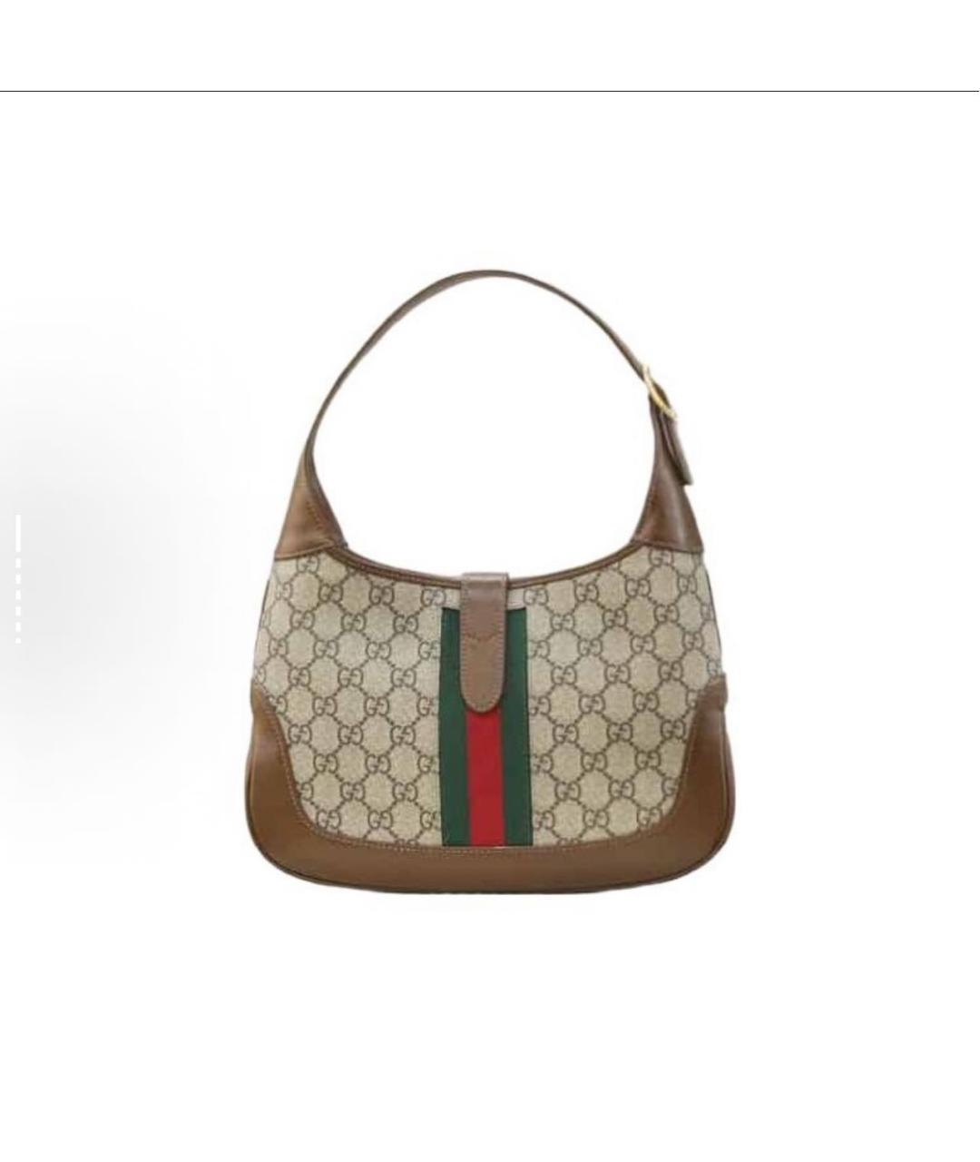 GUCCI Коричневая сумка с короткими ручками, фото 3