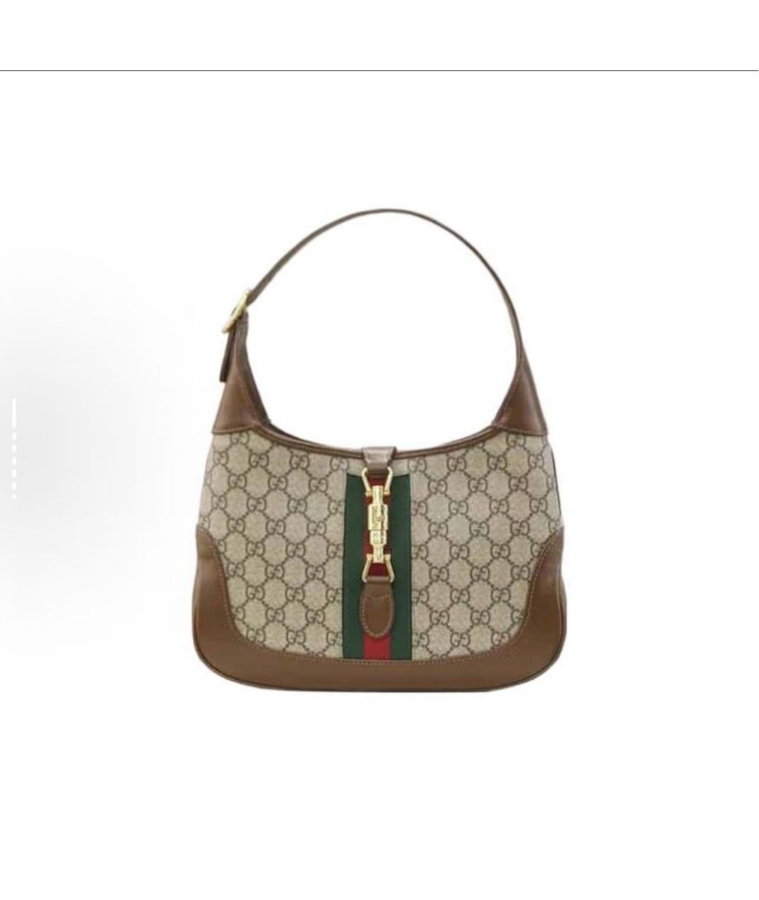 GUCCI Коричневая сумка с короткими ручками, фото 6
