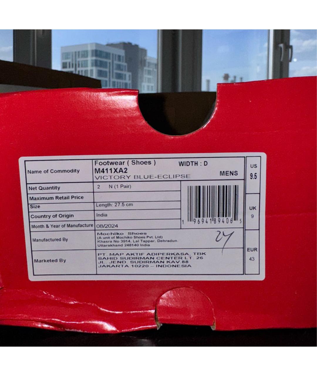 NEW BALANCE Синие текстильные низкие кроссовки / кеды, фото 6