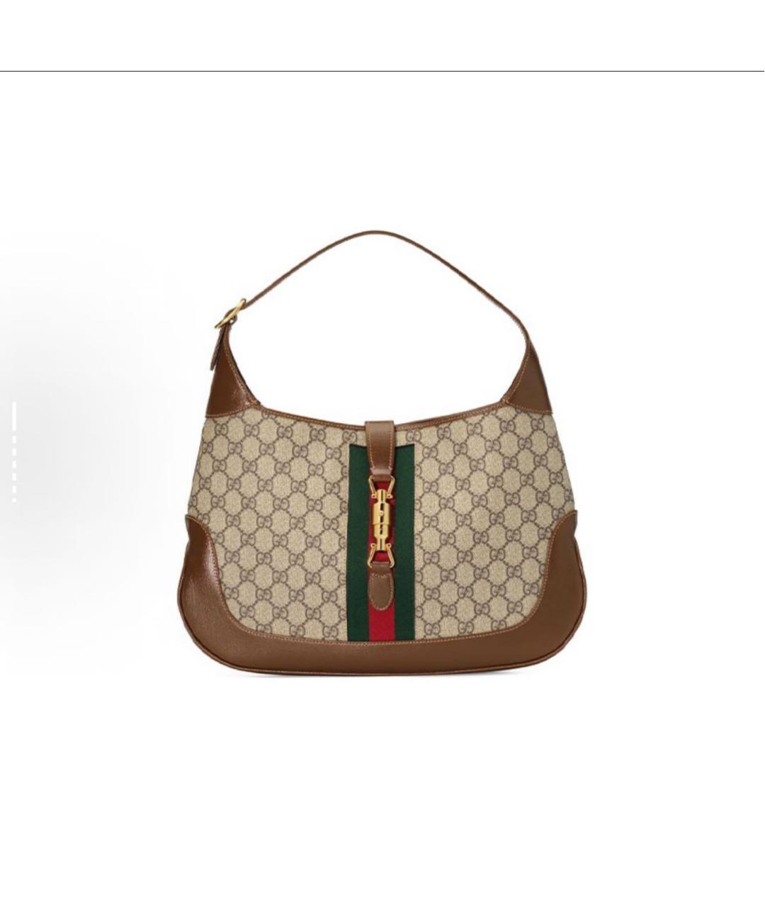 GUCCI Коричневая сумка с короткими ручками, фото 6