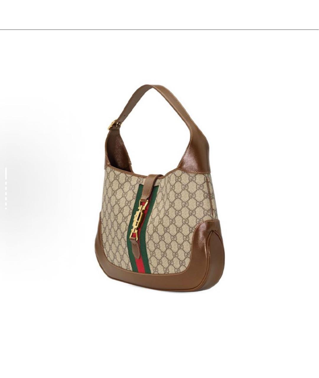 GUCCI Коричневая сумка с короткими ручками, фото 2