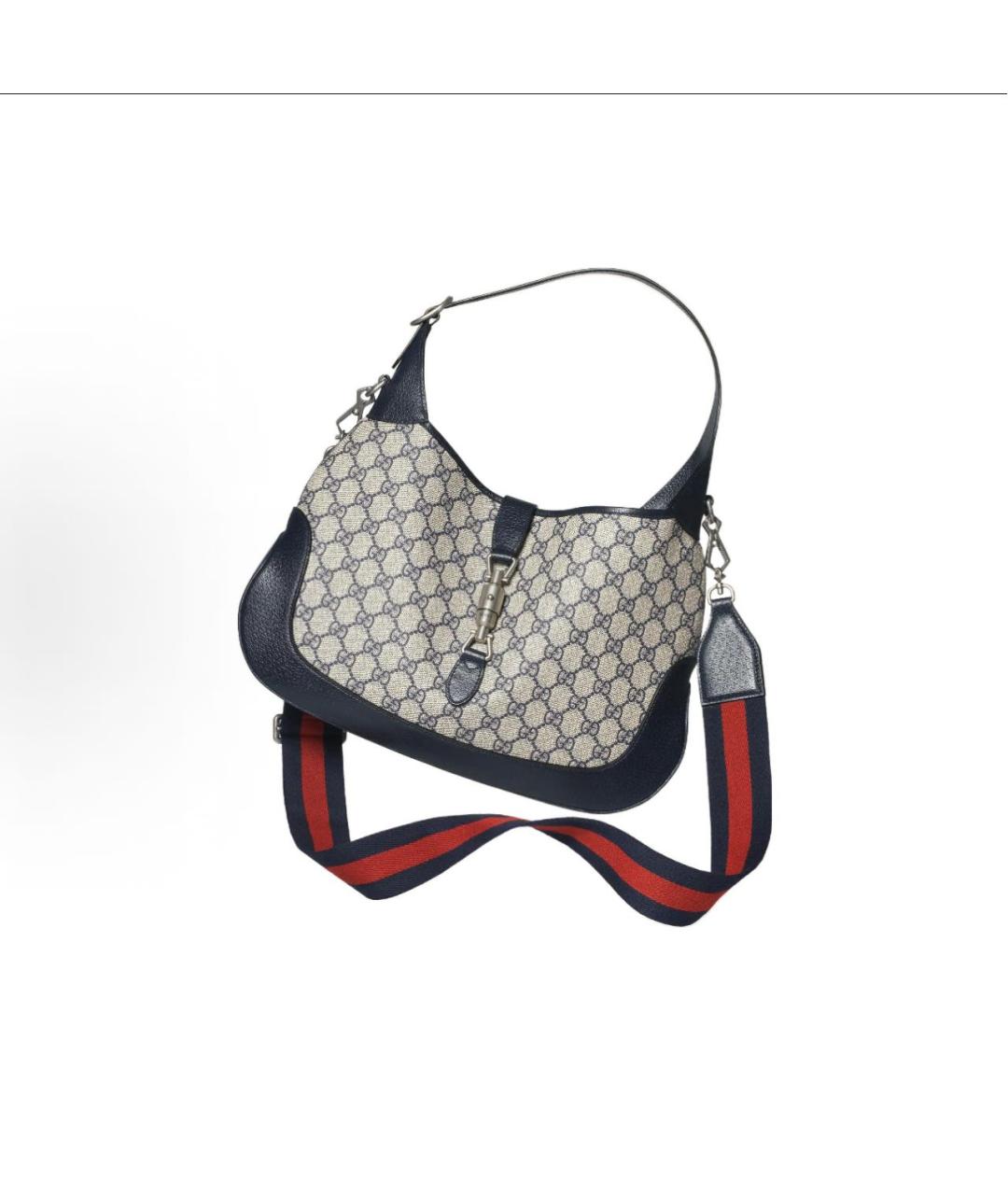 GUCCI Синяя сумка с короткими ручками, фото 4