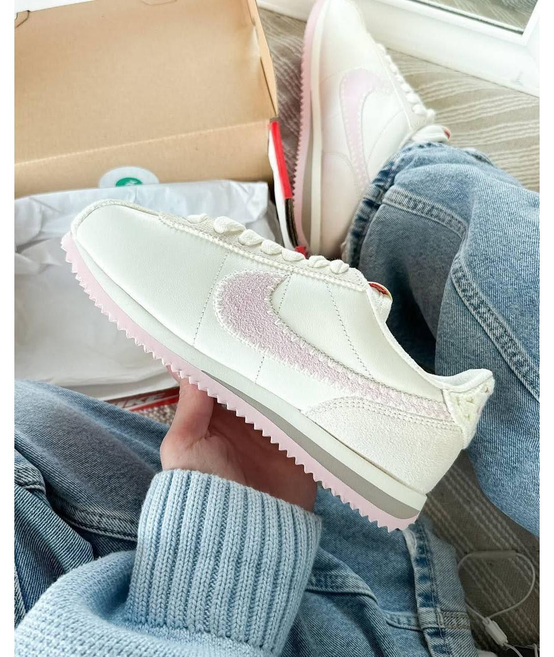 NIKE Розовые кеды, фото 5