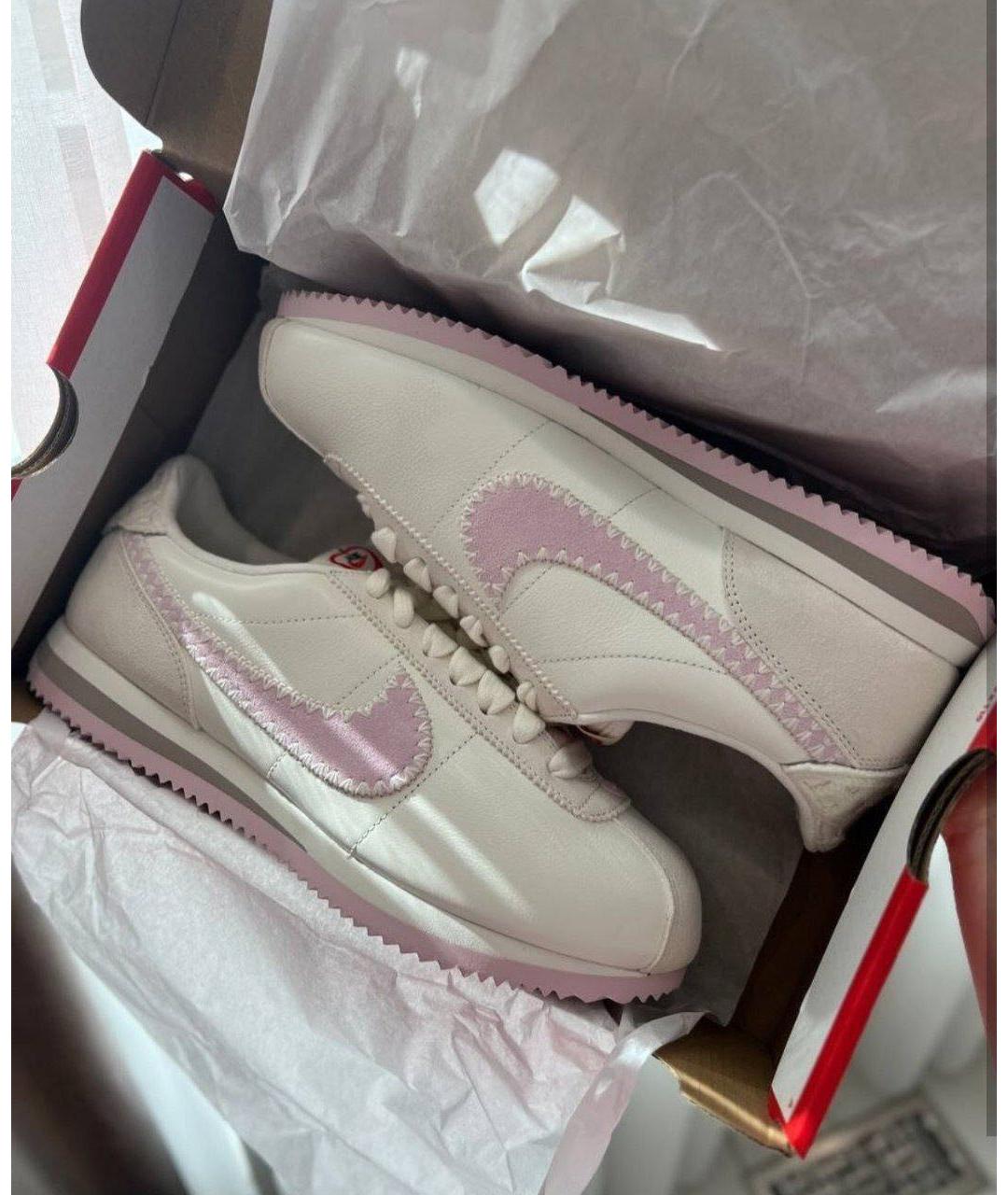 NIKE Розовые кеды, фото 6