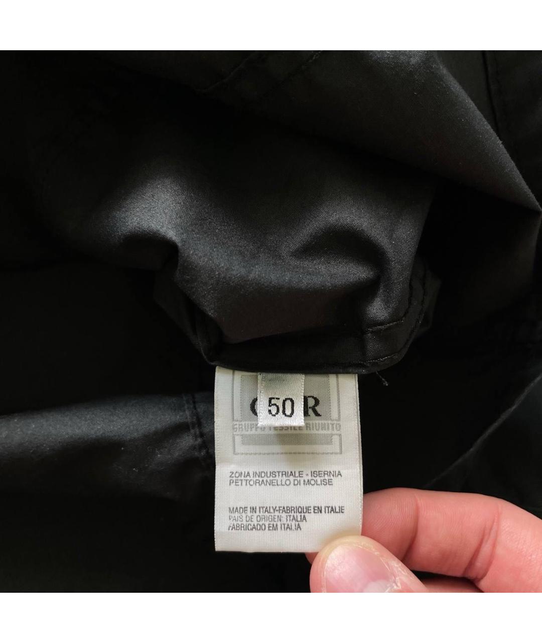 HELMUT LANG Черная хлопковая куртка, фото 6