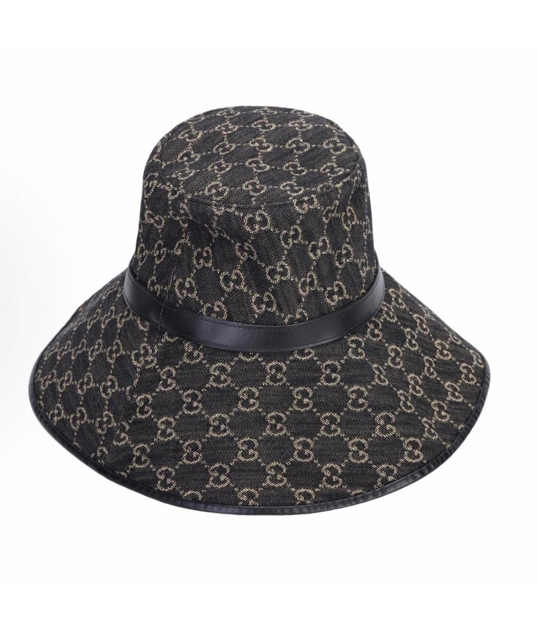 GUCCI Черная панама, фото 2