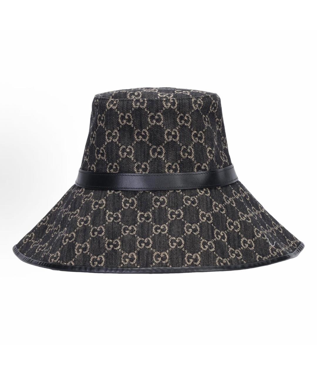 GUCCI Черная панама, фото 4