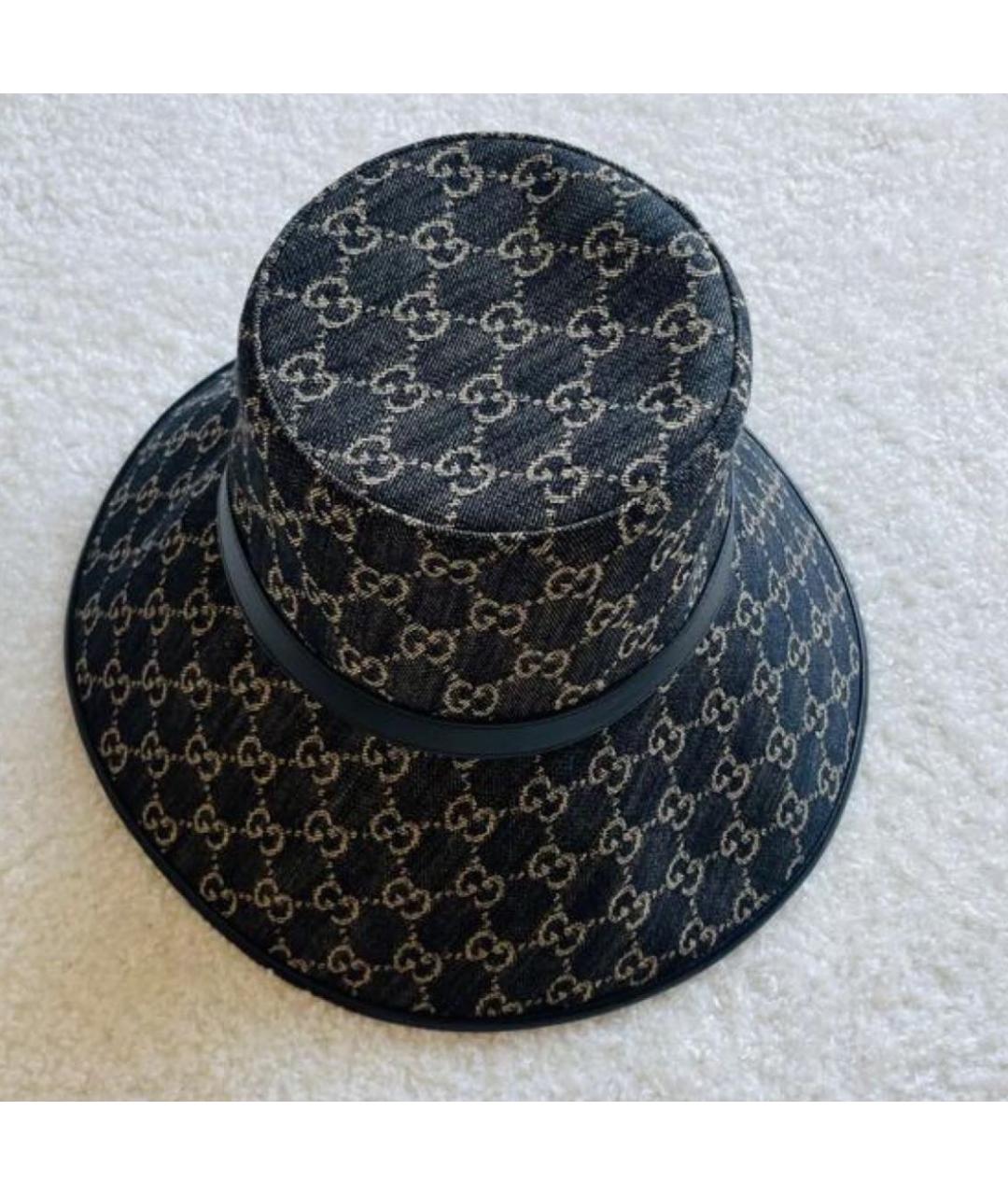 GUCCI Черная панама, фото 3