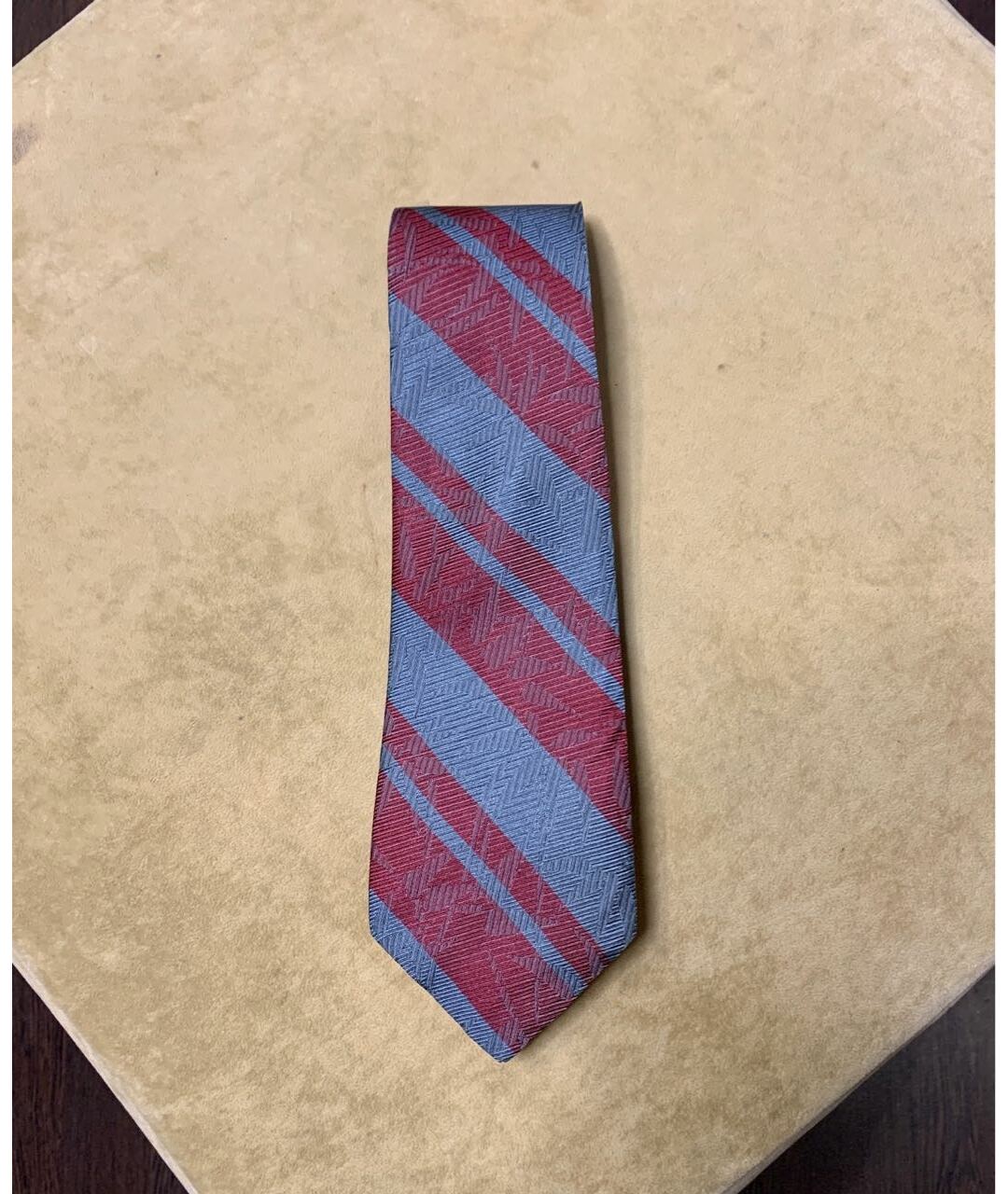 GUY LAROCHE VINTAGE Бордовый шелковый галстук, фото 6