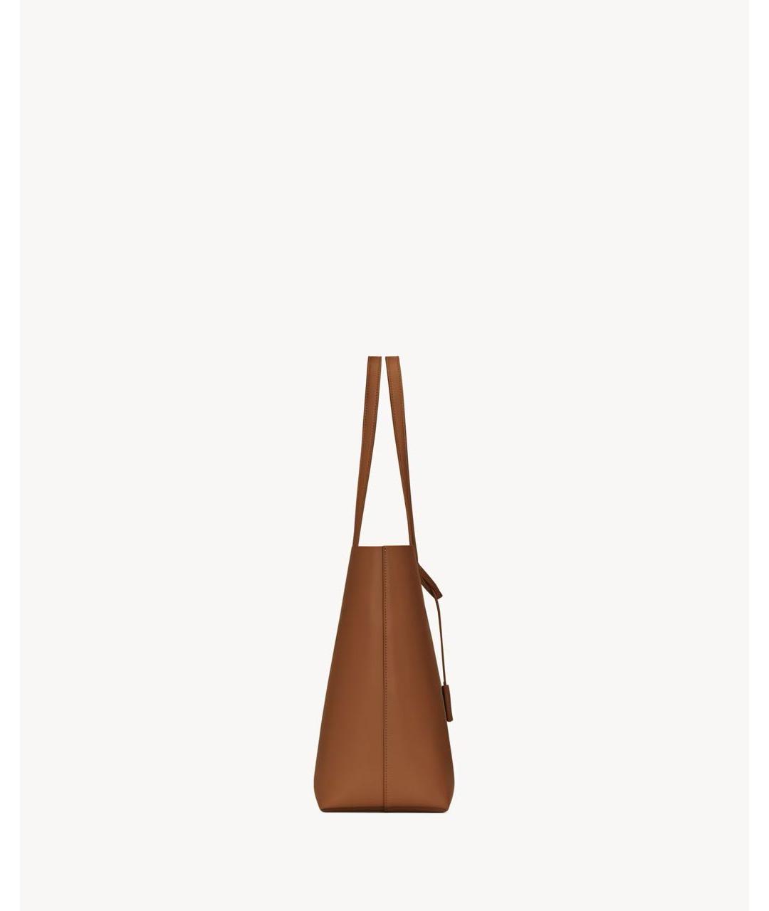 SAINT LAURENT Кожаная сумка тоут, фото 4