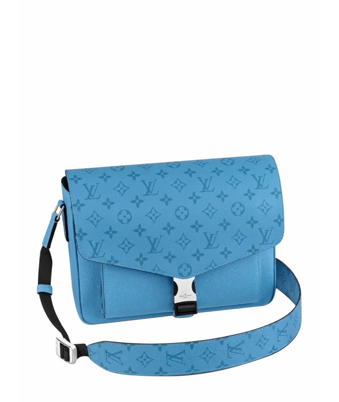 LOUIS VUITTON Синяя сумка на плечо, фото 1