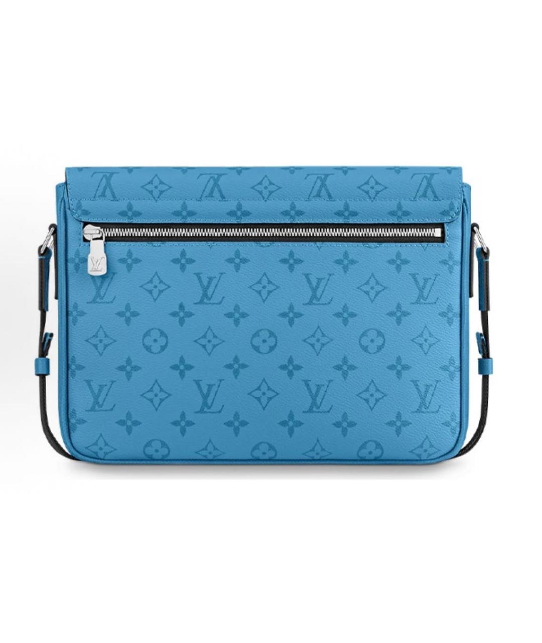 LOUIS VUITTON Синяя сумка на плечо, фото 3