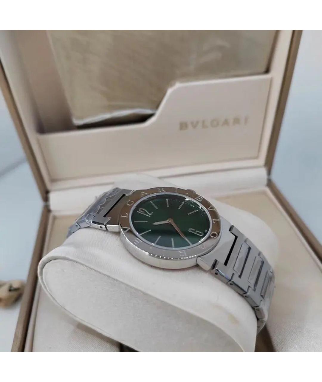BVLGARI Зеленые часы, фото 3