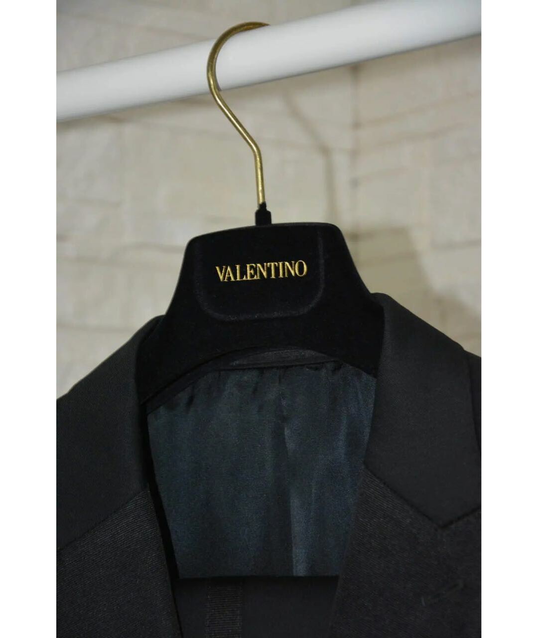 VALENTINO Черный классический костюм, фото 2