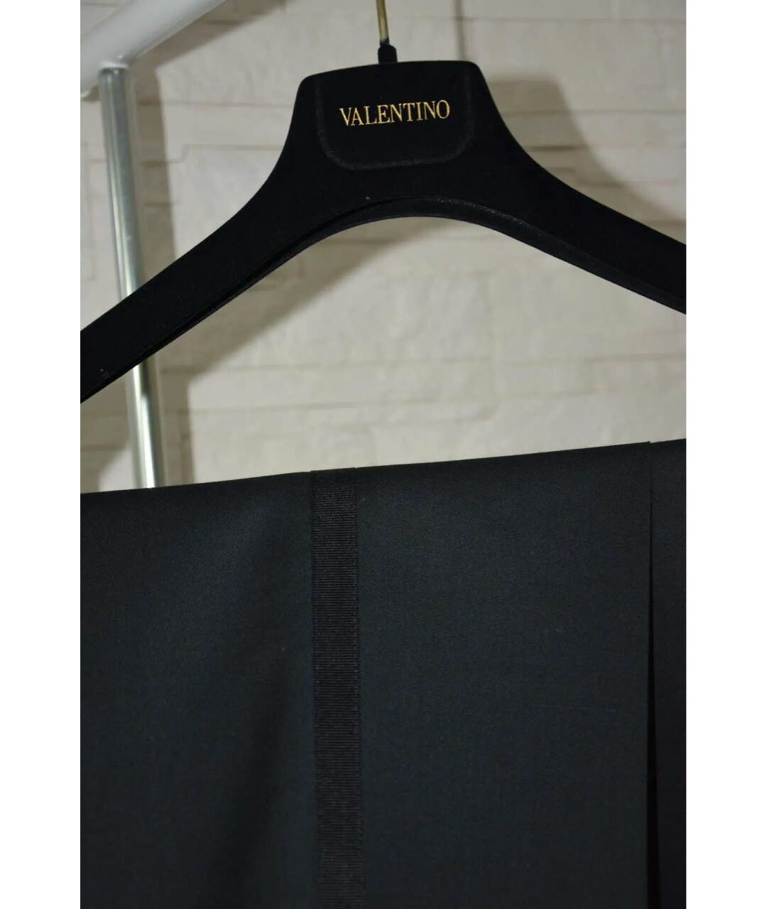 VALENTINO Черный классический костюм, фото 7