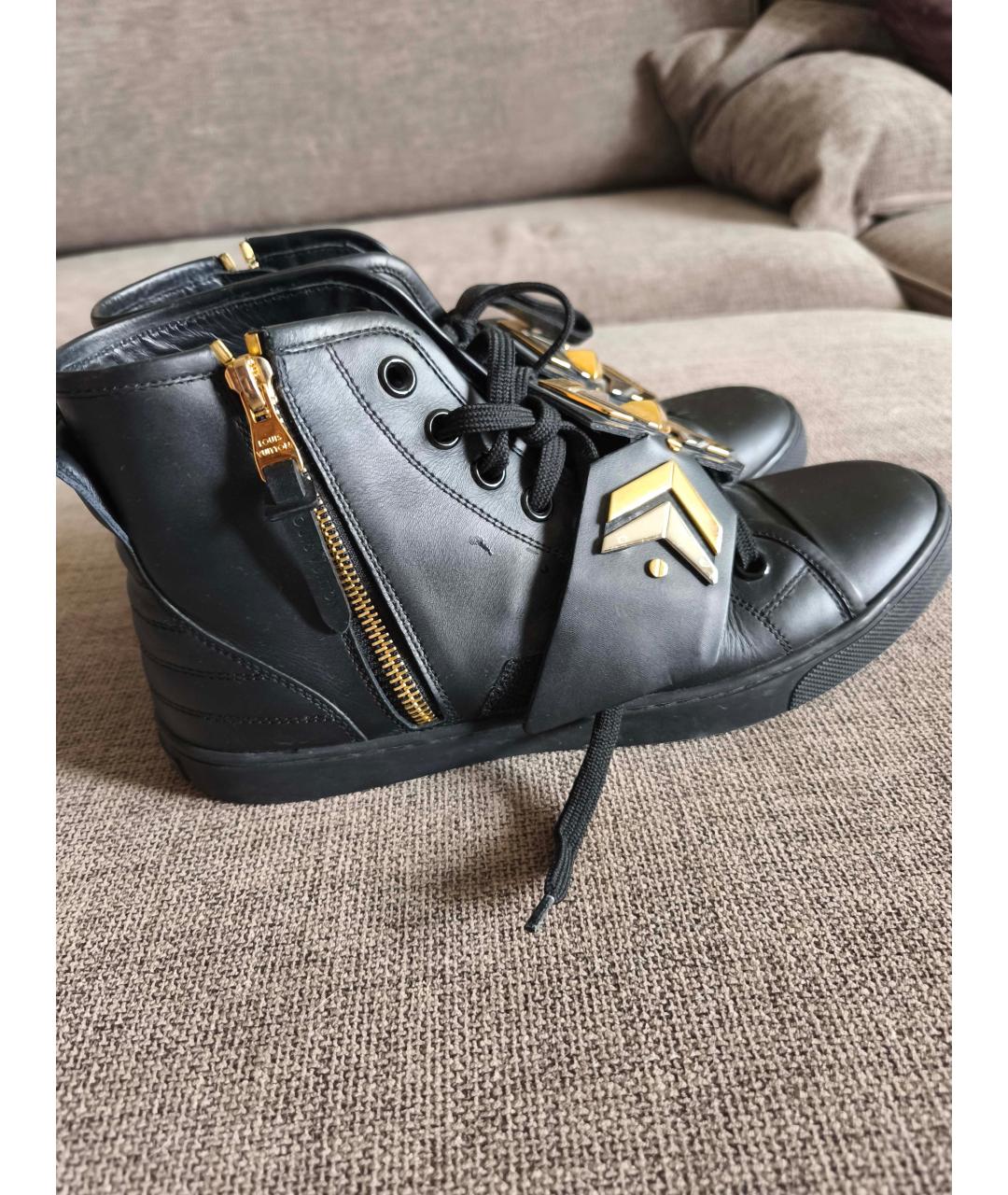 LOUIS VUITTON Черные кеды, фото 8