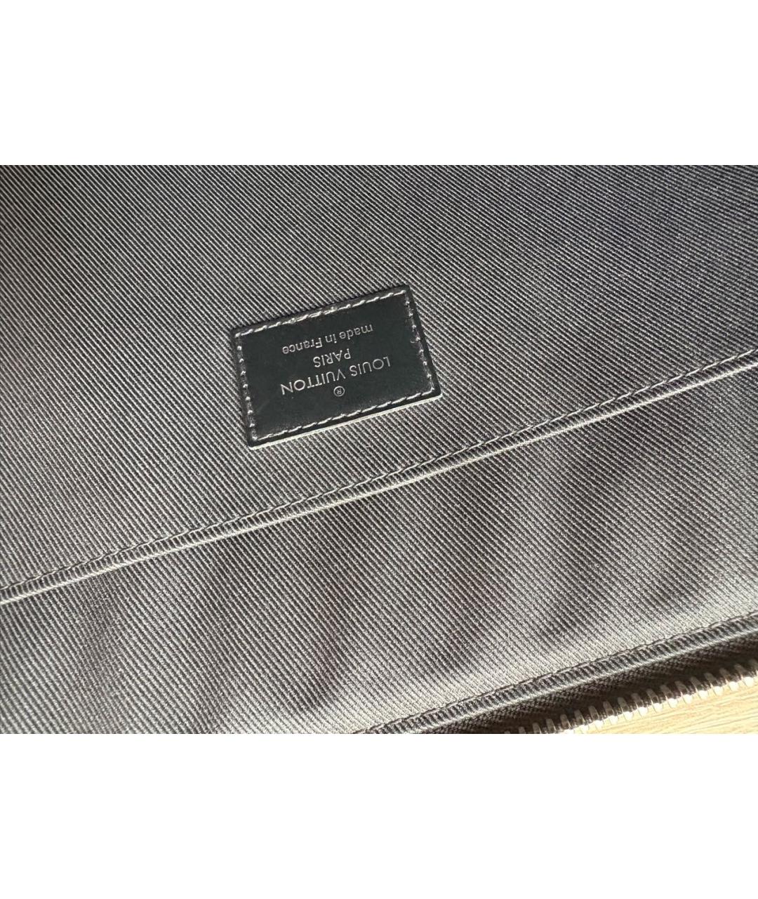 LOUIS VUITTON Черная папка для документов, фото 4