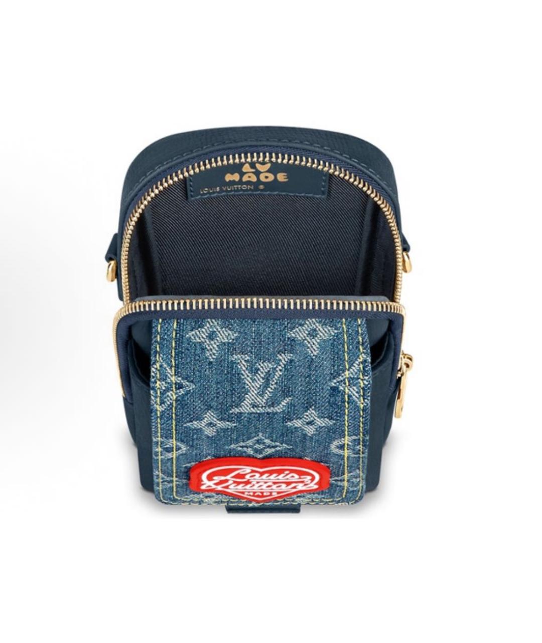 LOUIS VUITTON Синяя сумка на плечо, фото 4
