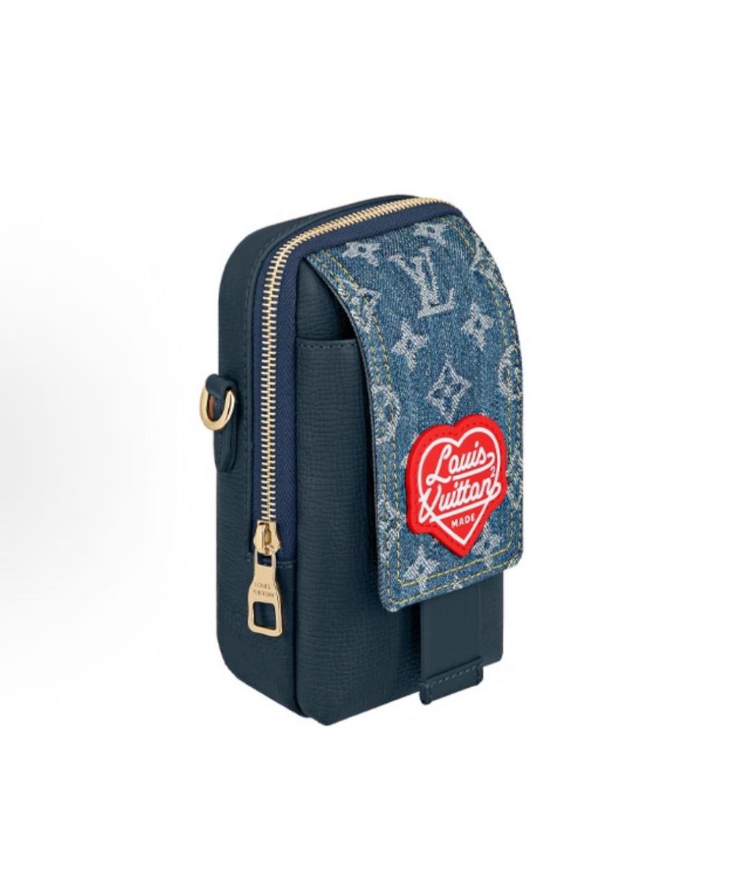 LOUIS VUITTON Синяя сумка на плечо, фото 2