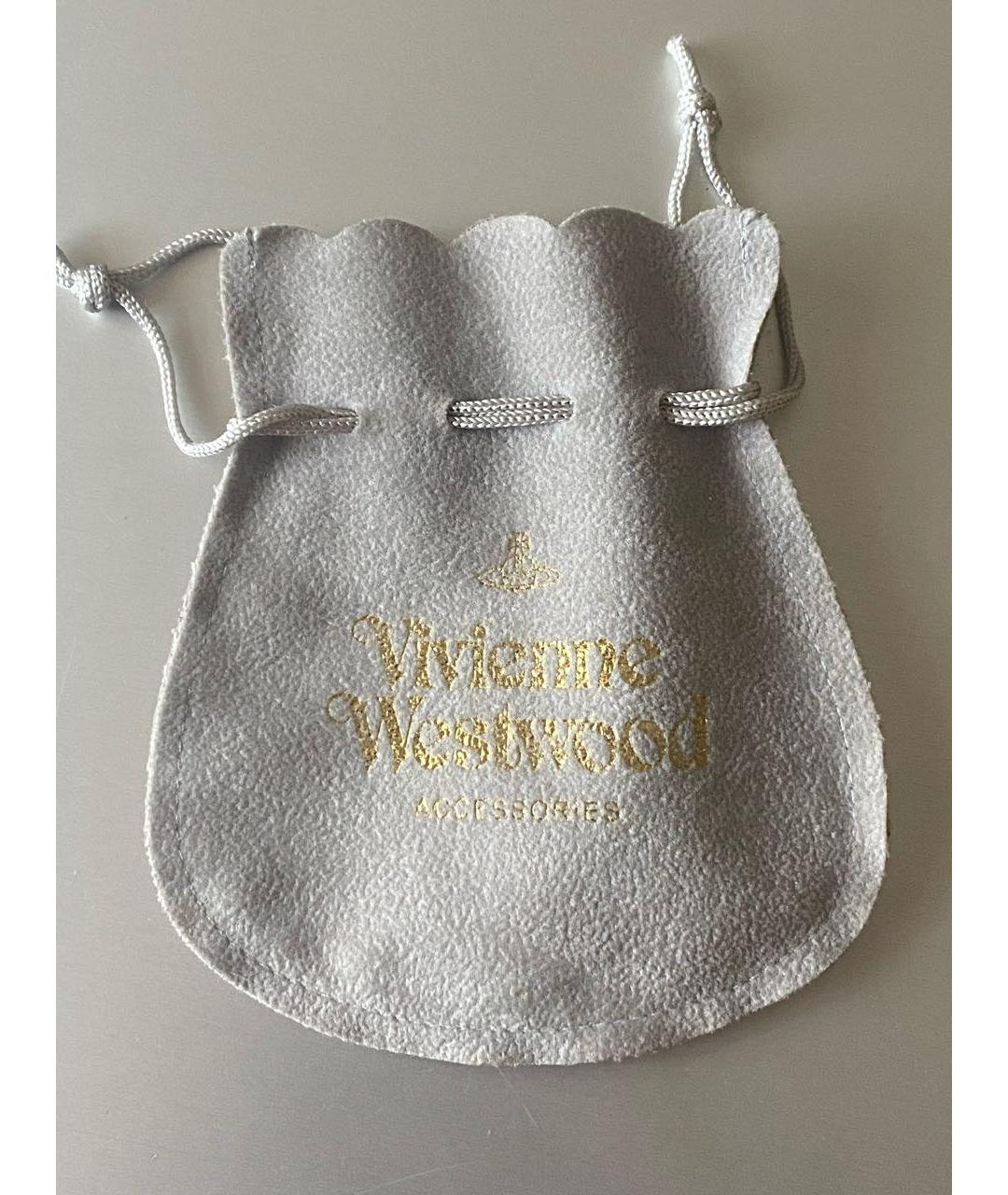 VIVIENNE WESTWOOD Серебряное металлическое колье, фото 6