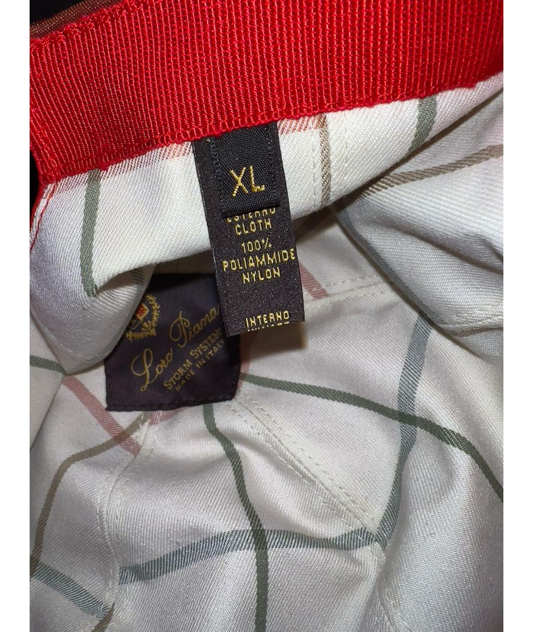 LORO PIANA Красная кепка/бейсболка, фото 4