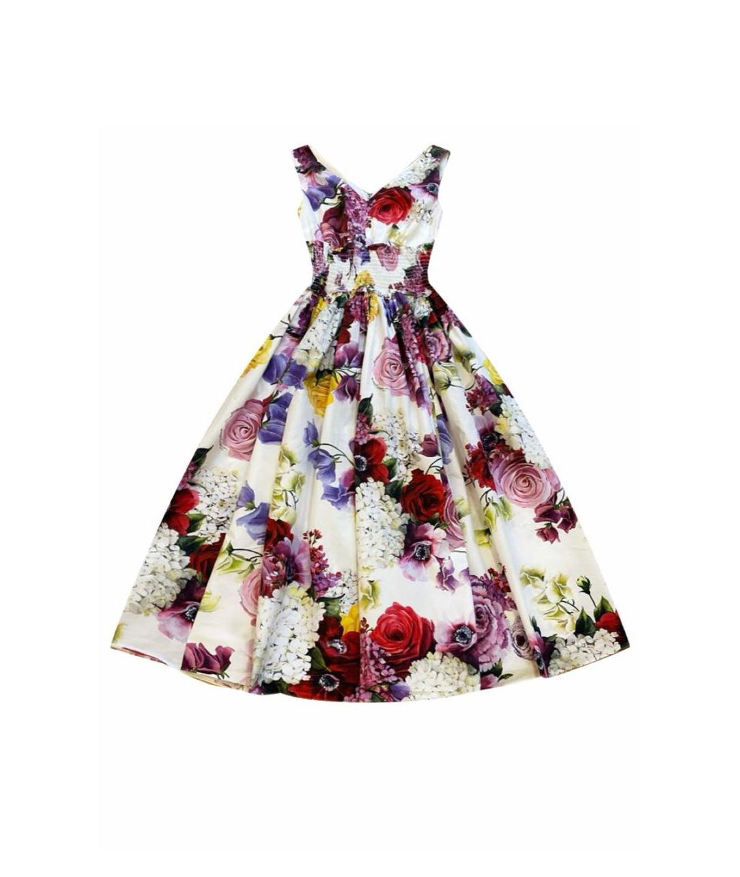 DOLCE&GABBANA Мульти хлопковый сарафан, фото 1