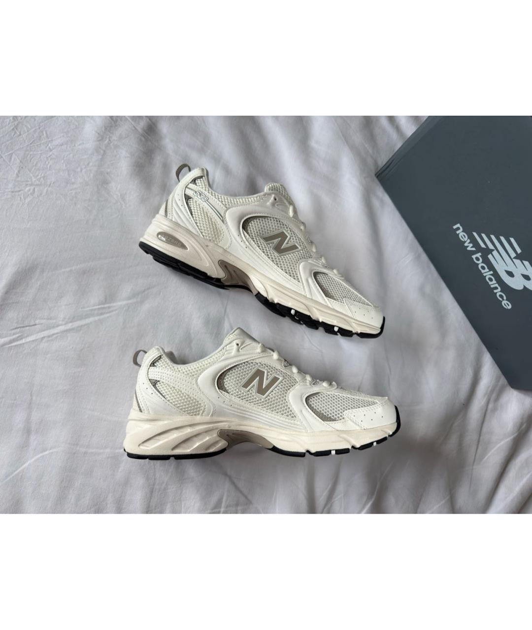 NEW BALANCE Белые синтетические кроссовки, фото 2