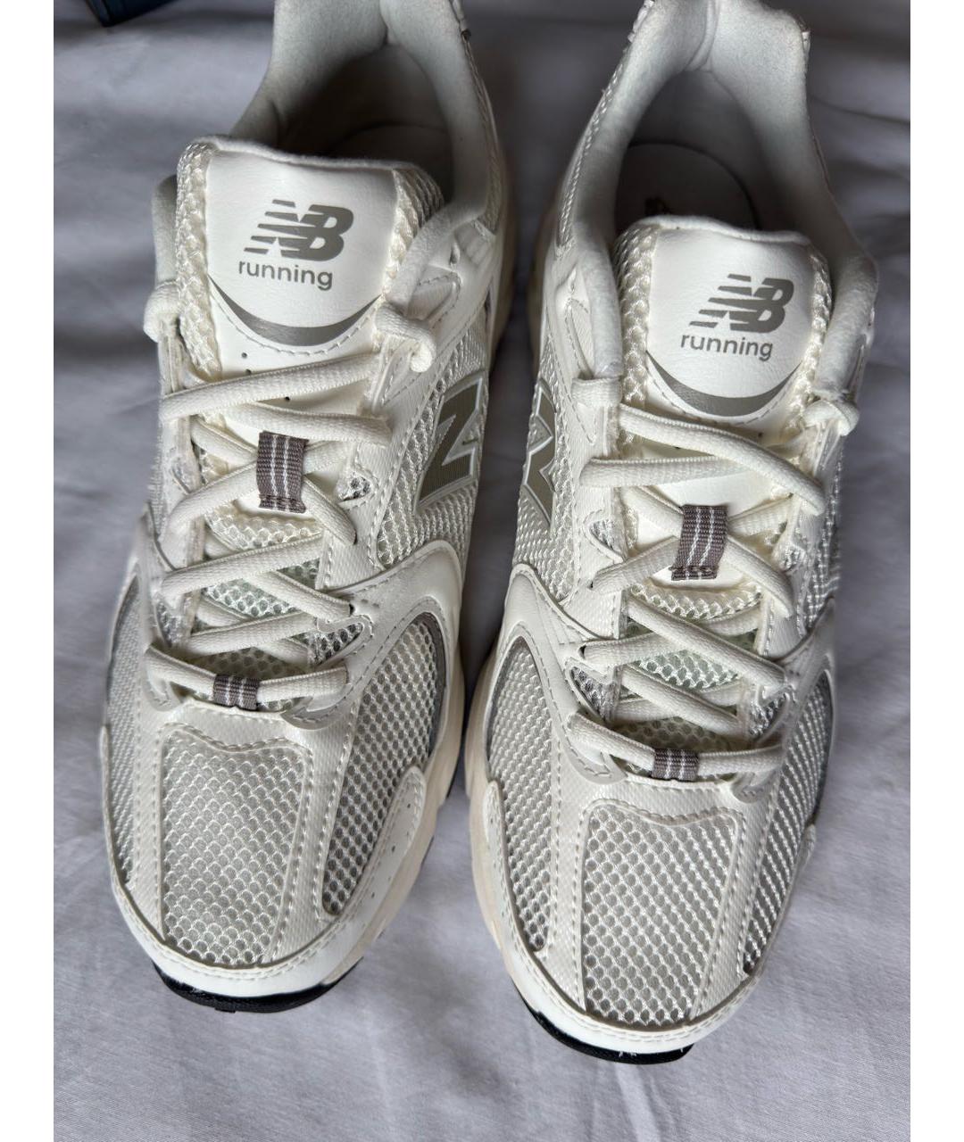 NEW BALANCE Белые синтетические кроссовки, фото 3