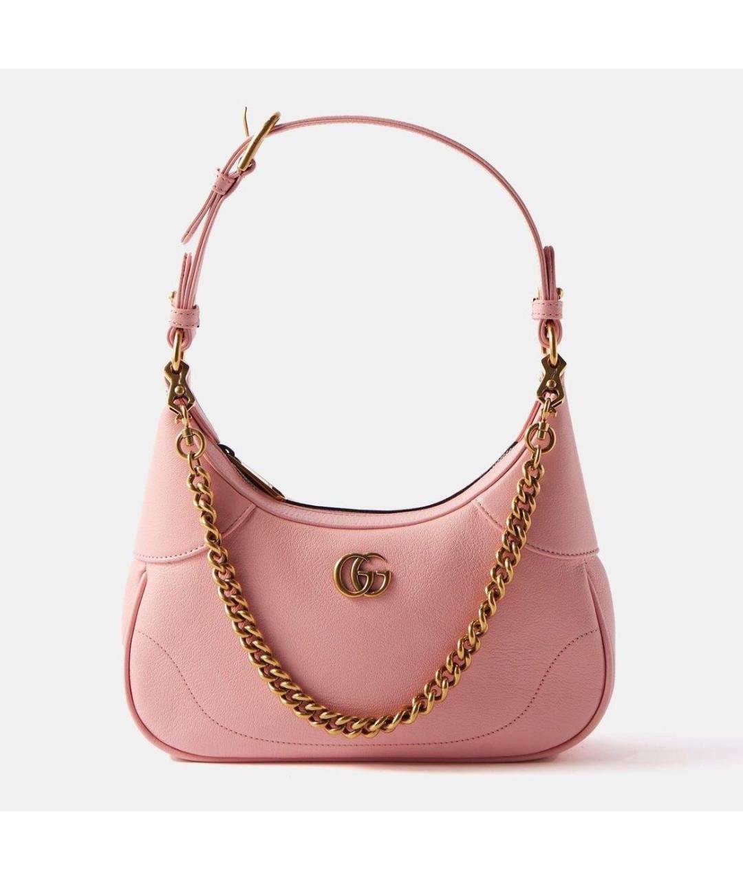 GUCCI Розовая сумка с короткими ручками, фото 6